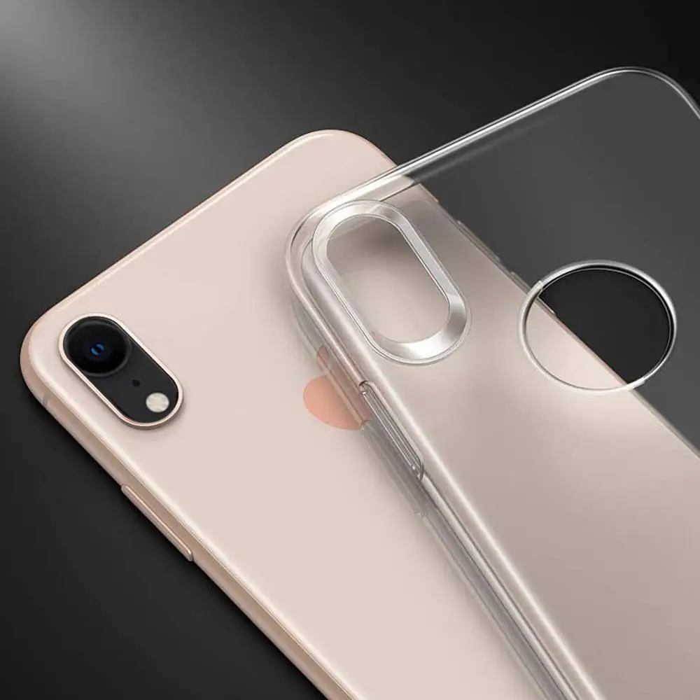 TOTUDESIGN Матовый ТПУ чехол для iPhone X XS XR MAX смартфон защитный на заднюю панель |