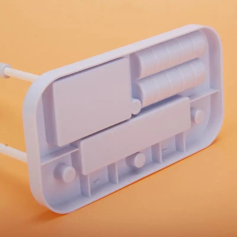 Регулируемая нить штатив пластиковая металлическая катушка поддержка 3 вышивки