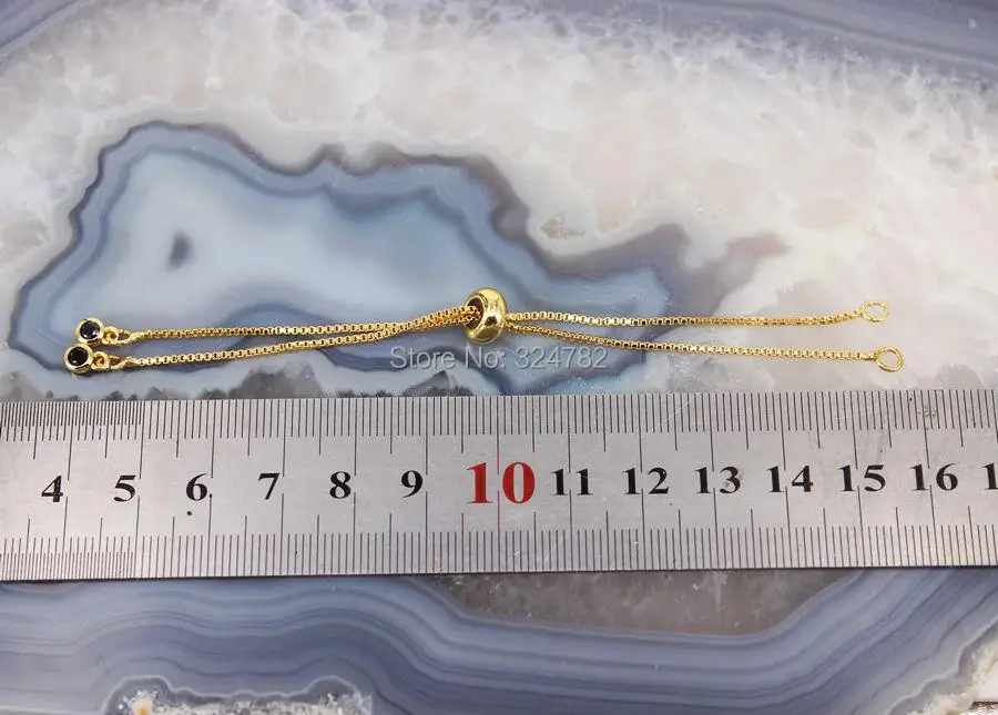 20 шт смешанных цветов Очаровательная цепочка для изготовления браслета макраме