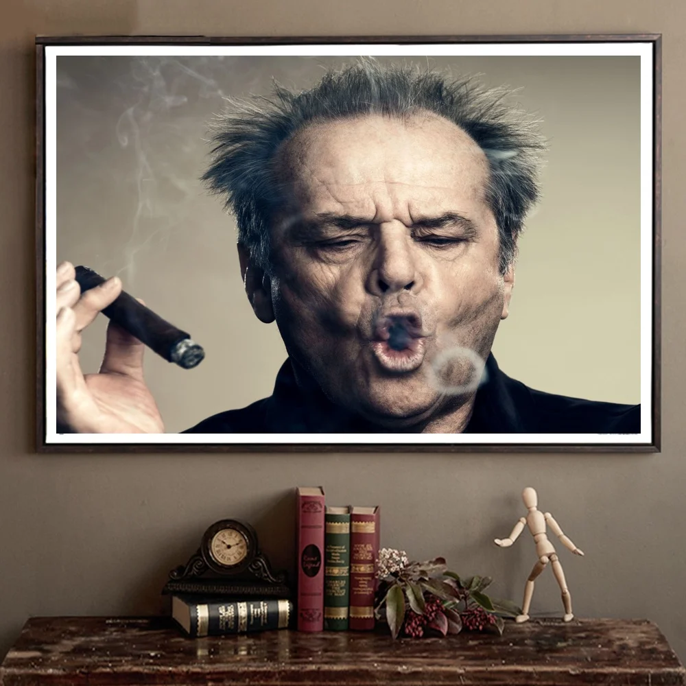 Классический постер Джека Николсона на холсте настенные картины для гостиной