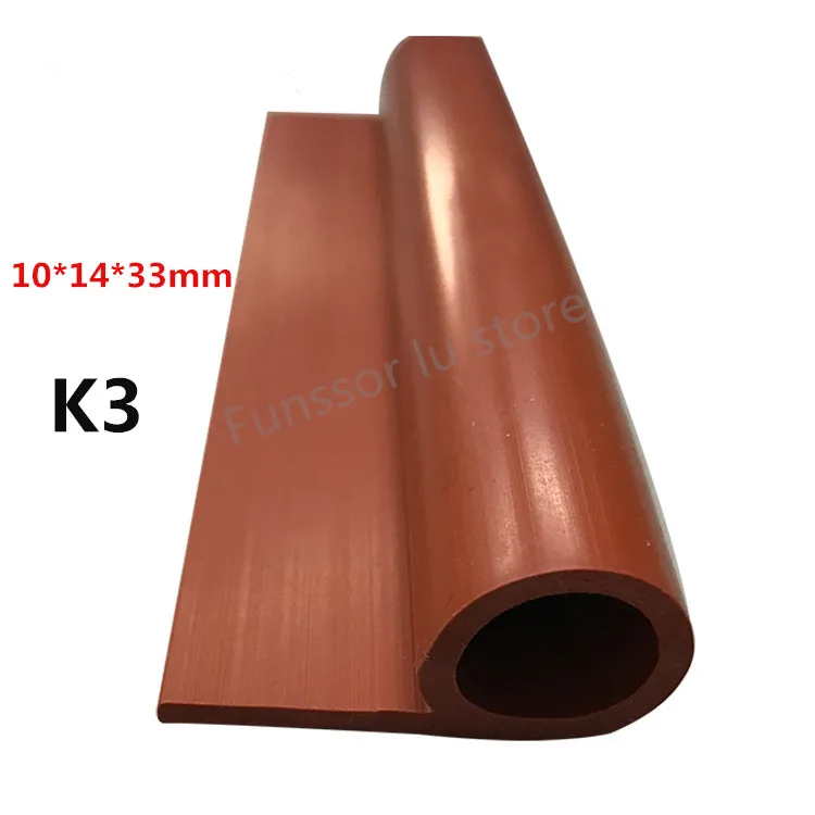 1 м P Тип высокая температура печи двери окна силиконовой резины уплотнительная