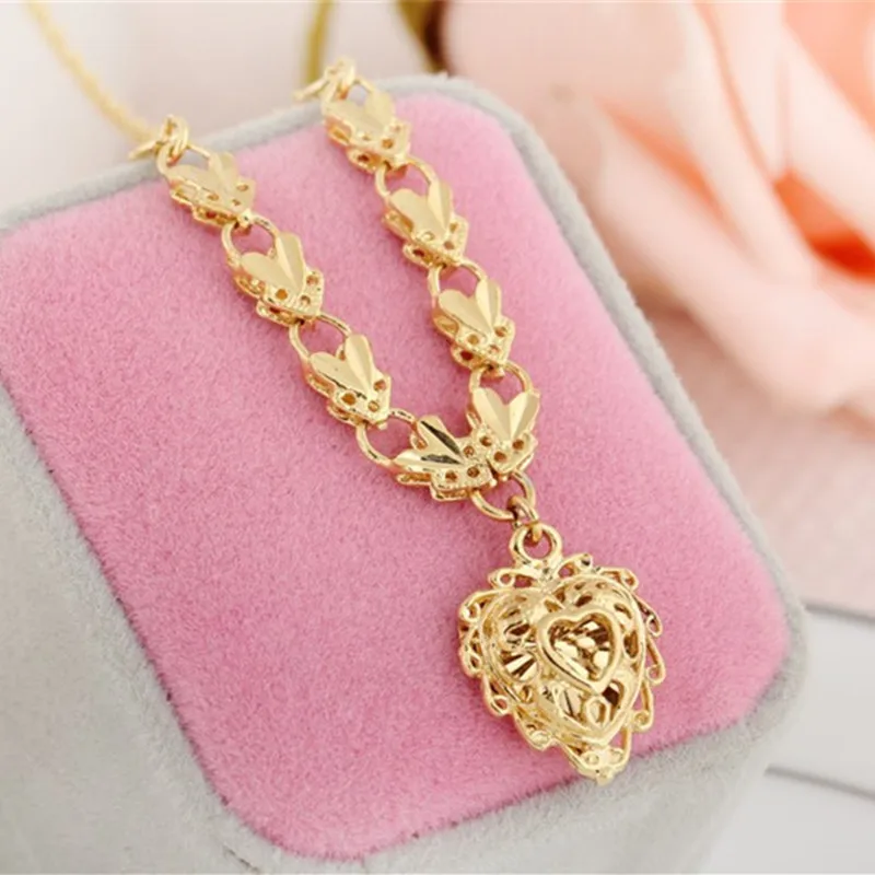 Короткое ожерелье-чокер с подвеской в форме сердца женское Ювелирное Украшение