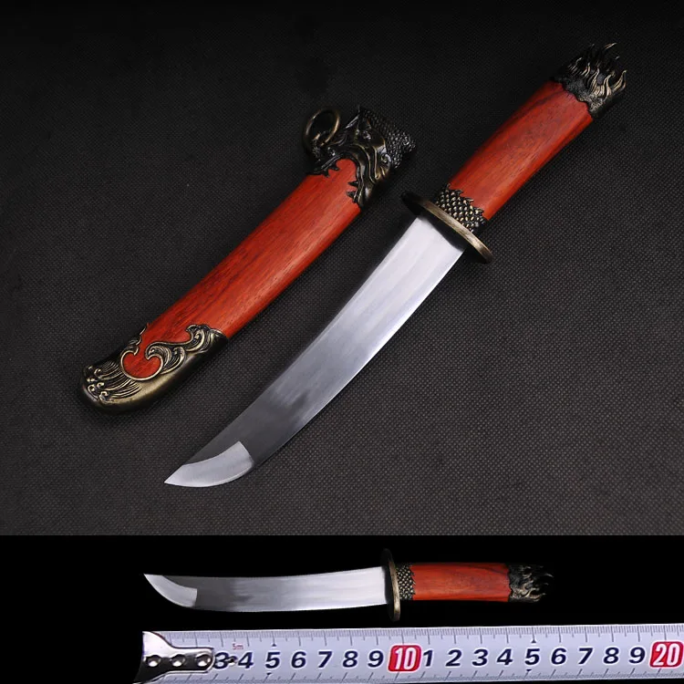 Китайские маленькие короткие мечи острый самурайский нож ручной работы