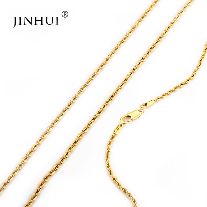 JIN HUI новинка 2019 эфиопская мода золотой цвет Женская цепочка в форме сердца