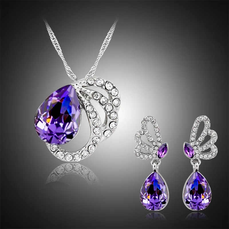 Бесплатная доставка оптовая продажа мода ювелирных изделий / австрия кристалл