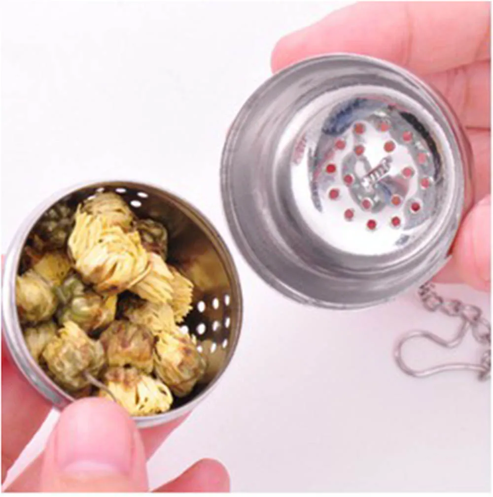 Сетчатое ситечко для чая шар фильтр из нержавеющей стали шарик супа кофе и