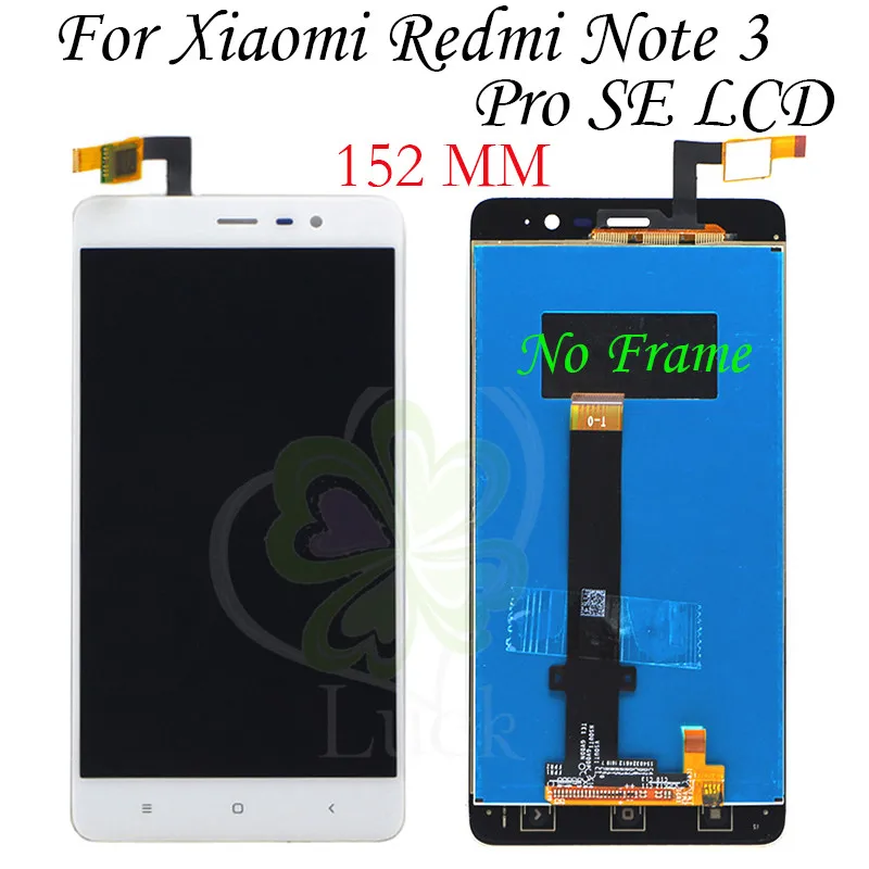 Жк-дисплей 5 дюйма для Xiaomi Redmi Note 3 Pro SE сенсорный экран с дигитайзером в сборе Note3