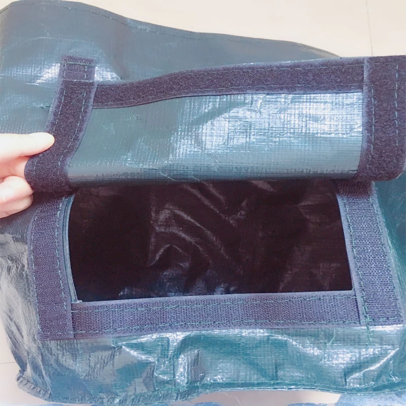 Открывающиеся Цветочная сумка завод картофель DIY растут, кашпо из полиэтиленовой ткани контейнер для запасов мешок смазки сад горшок томатный посадки