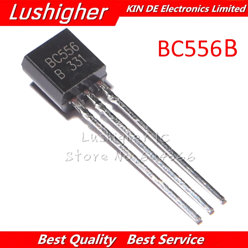 ТРАНЗИСТОР BC556B TO92 BC556 TO 92 NPN 100 шт.|transistor npn|transistor to-92transistor 100pcs |
