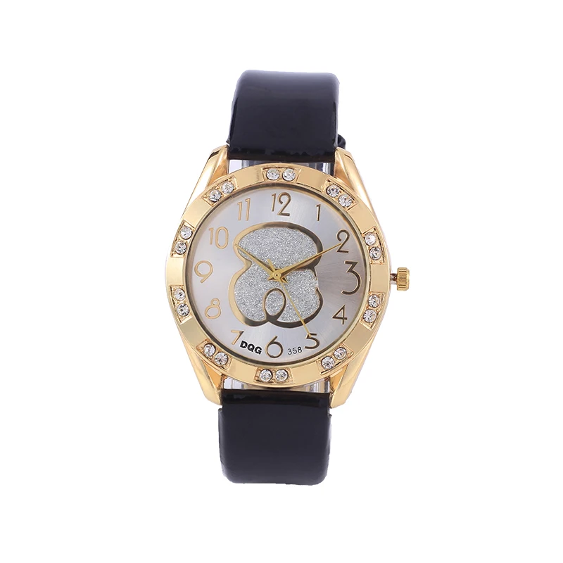 Montres 2019 модные роскошные лидирующего бренда с медведем женские часы повседневный