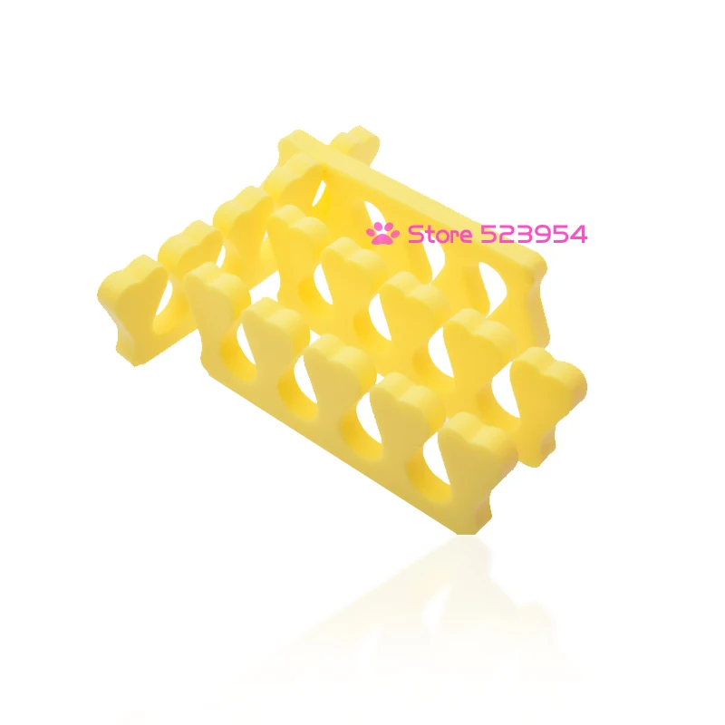 10 шт. разделители пальцев для нейл арта из мягкой пены ортодонтическое