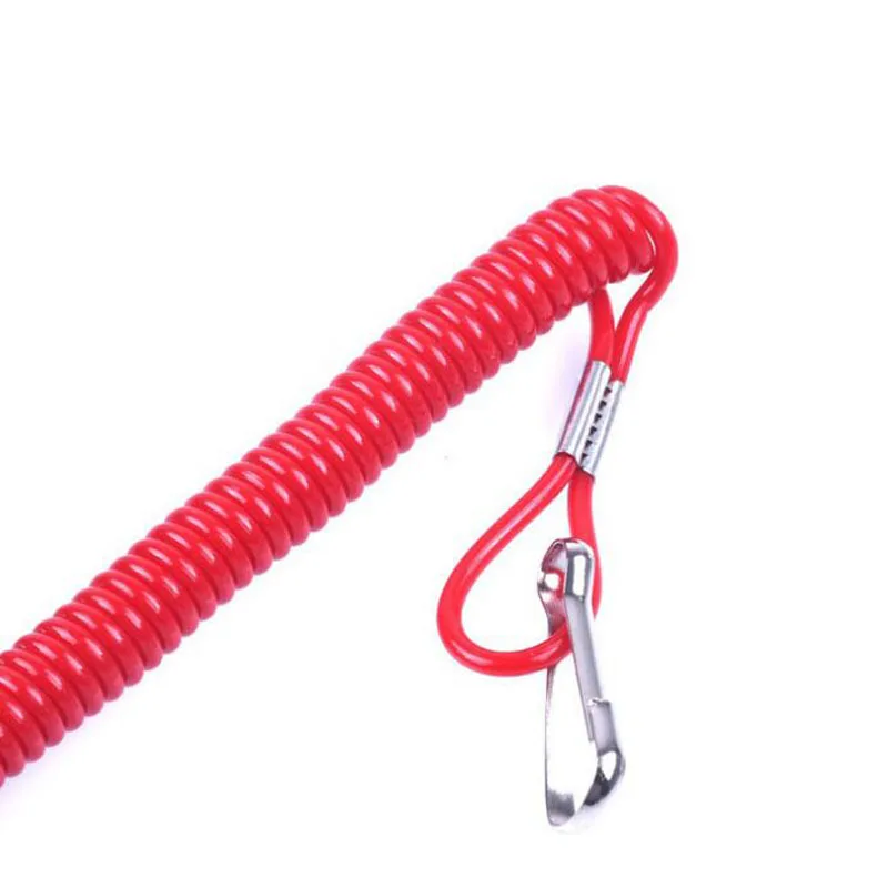 Universal Safety Tether Lanyard Push Button Boat Engine Motor Kill Stop Switch Motorcycle Switches Accessories | Автомобили и