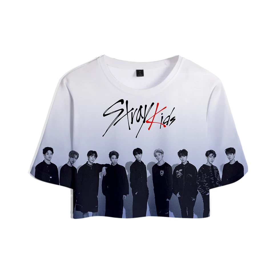 

3d Stray Kids Summer Women Sexy Two Pieces Cool Fashion New Style Hip Hop short sleeve and Pants streetwear Sets