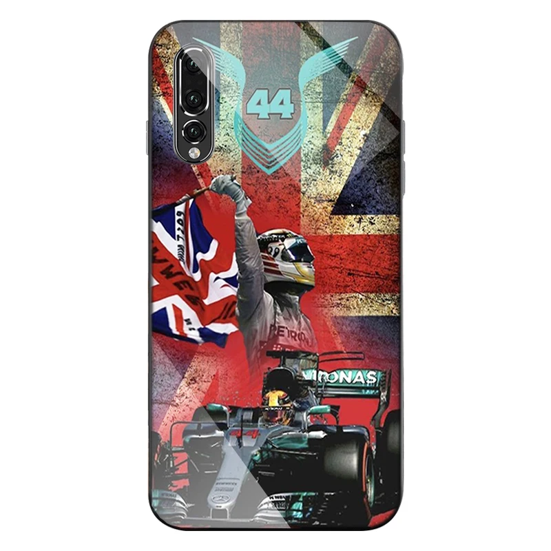 luxury carcasa phone case for Huawei p30 Case p20 lite pro Back Tempered Glass huawei Mate 20 nova 4 car celular Cover |