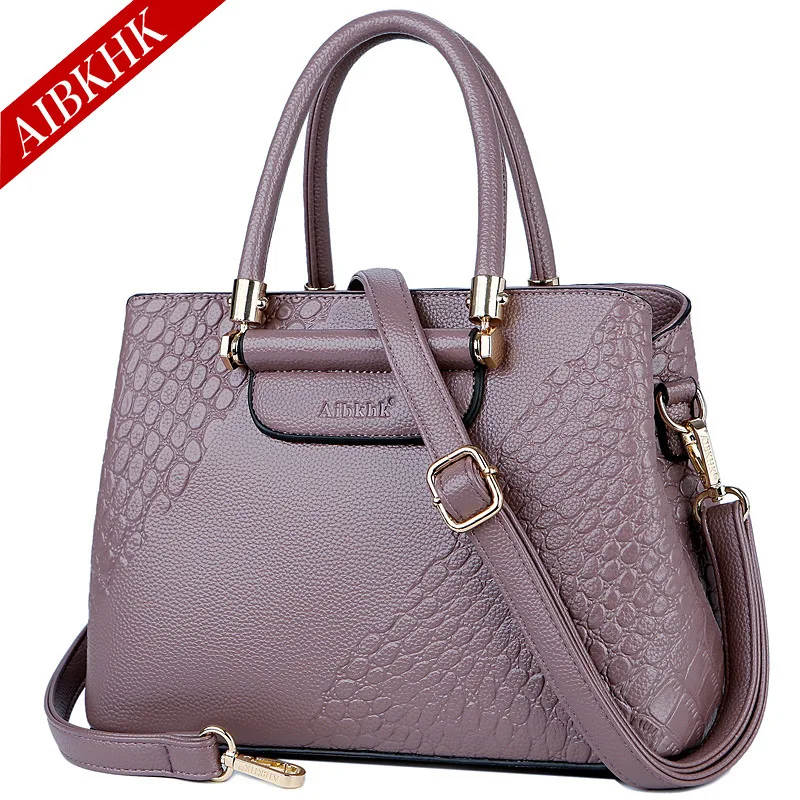 S9208-Purple Роскошные дизайнерские сумки от известного бренда, Сумка с верхней ручкой, сумки через плечо для женщин, модная кожаная сумка-тоут для девушек, ручная сумка - Цвет: S9208-Purple