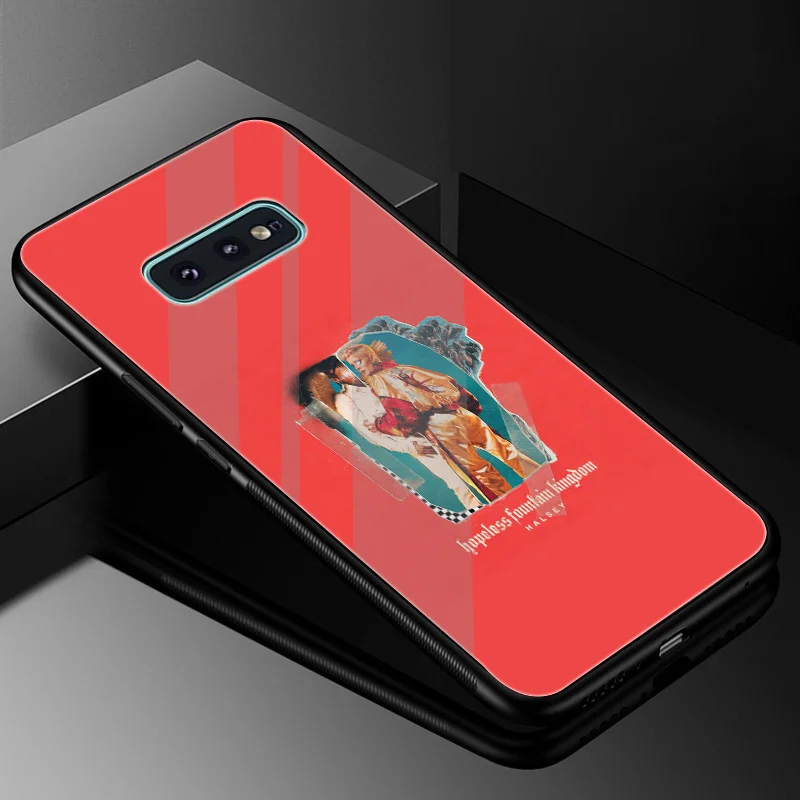 Стеклянный чехол из ТПУ для Samsung Galaxy Note 8 9 S10 S7 Edge S8 S9 Plus | Мобильные телефоны и