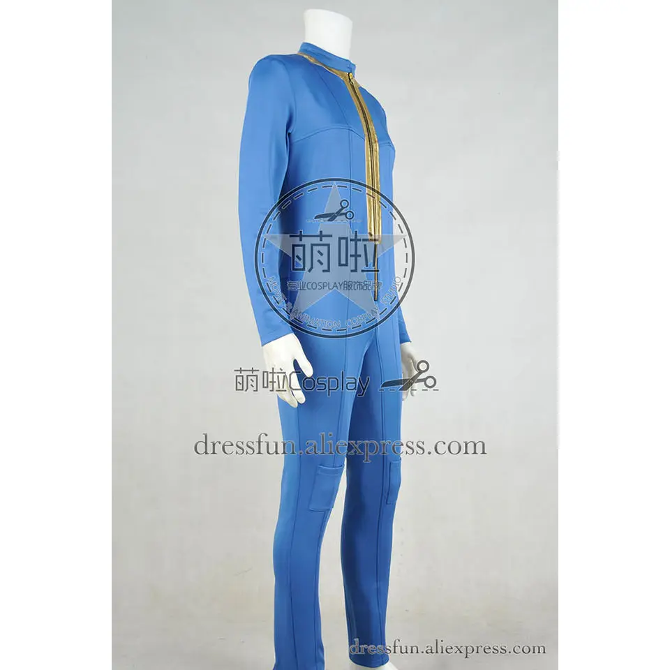 Fallout 4/костюм для косплея Far Harbor Vest мальчиков 111 армейская форма синий комбинезон