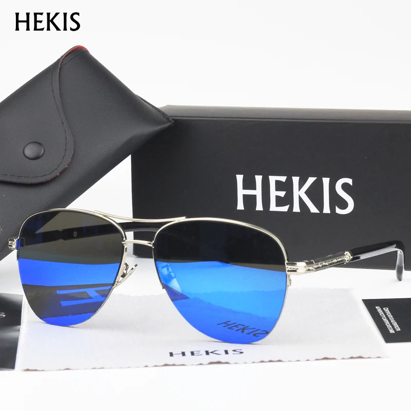 Солнцезащитные очки мужские и женские 2019 сплав Винтажные высокое качество uv400