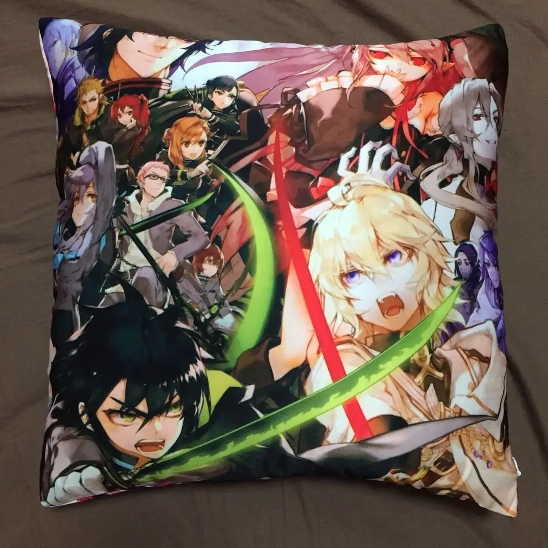 Seraph of the End аниме двухсторонняя подушка чехол s обнимающая Подушка Чехол Otaku