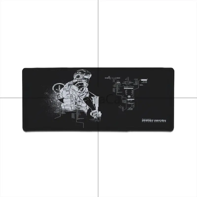 

MaiYaCa New Design Ghost Recon Future Soldier Laptop Gaming Mice Mousepad Unique Desktop Pad Big Size Game Mousepad