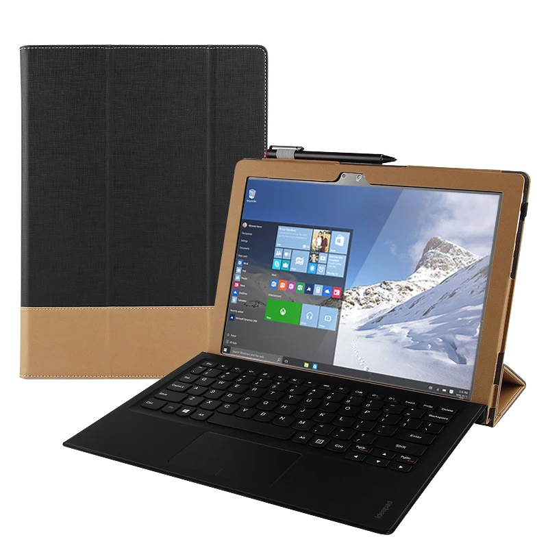 Чехол для Lenovo Miix 510 Ideapad MIIX 5 защитный умный чехол из искусственной кожи планшета