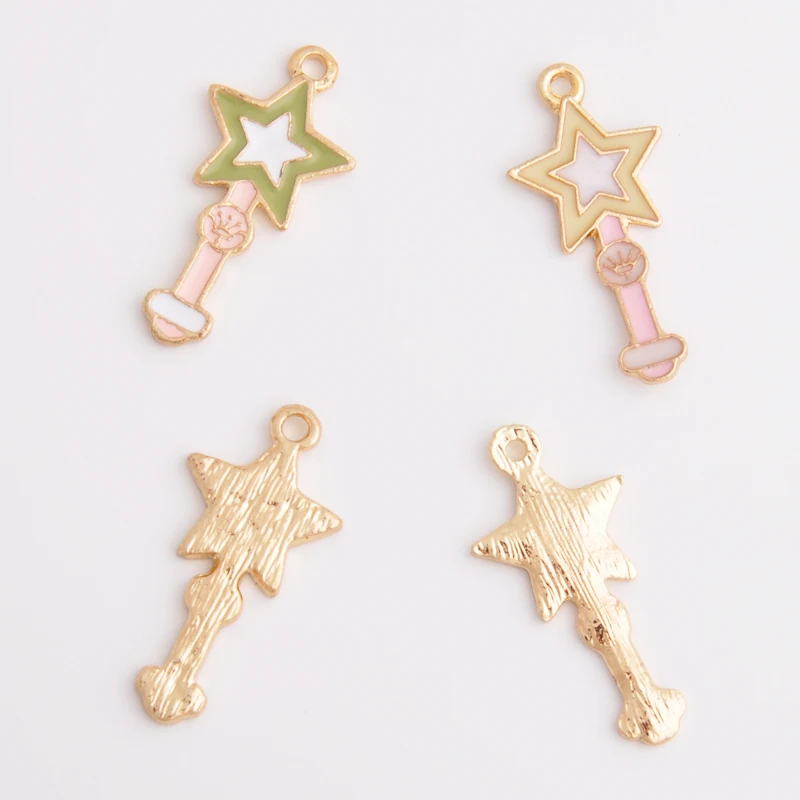 10 шт. Металлический эмалированный браслет Русалочка с рыбьим хвостом модный