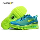 Женские кроссовки для бега ONEMIX Max, синие спортивные кроссовки с подушкой для прогулок и прогулок, 2019