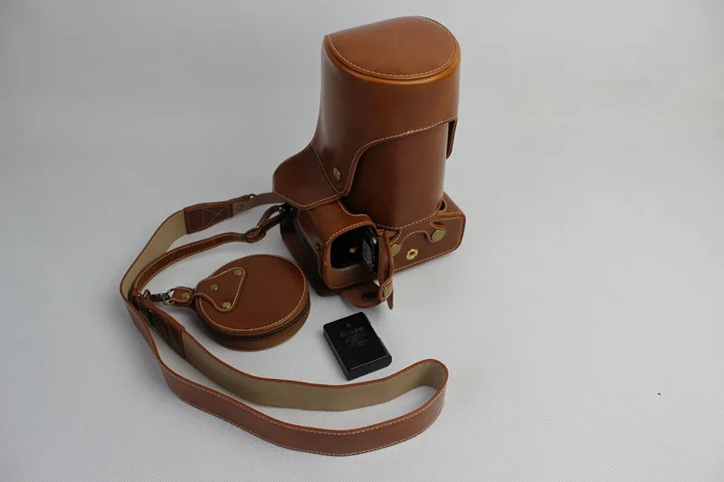 Роскошный чехол для камеры из искусственной кожи+ ремешок для DSLR Nikon D750(24-70 мм