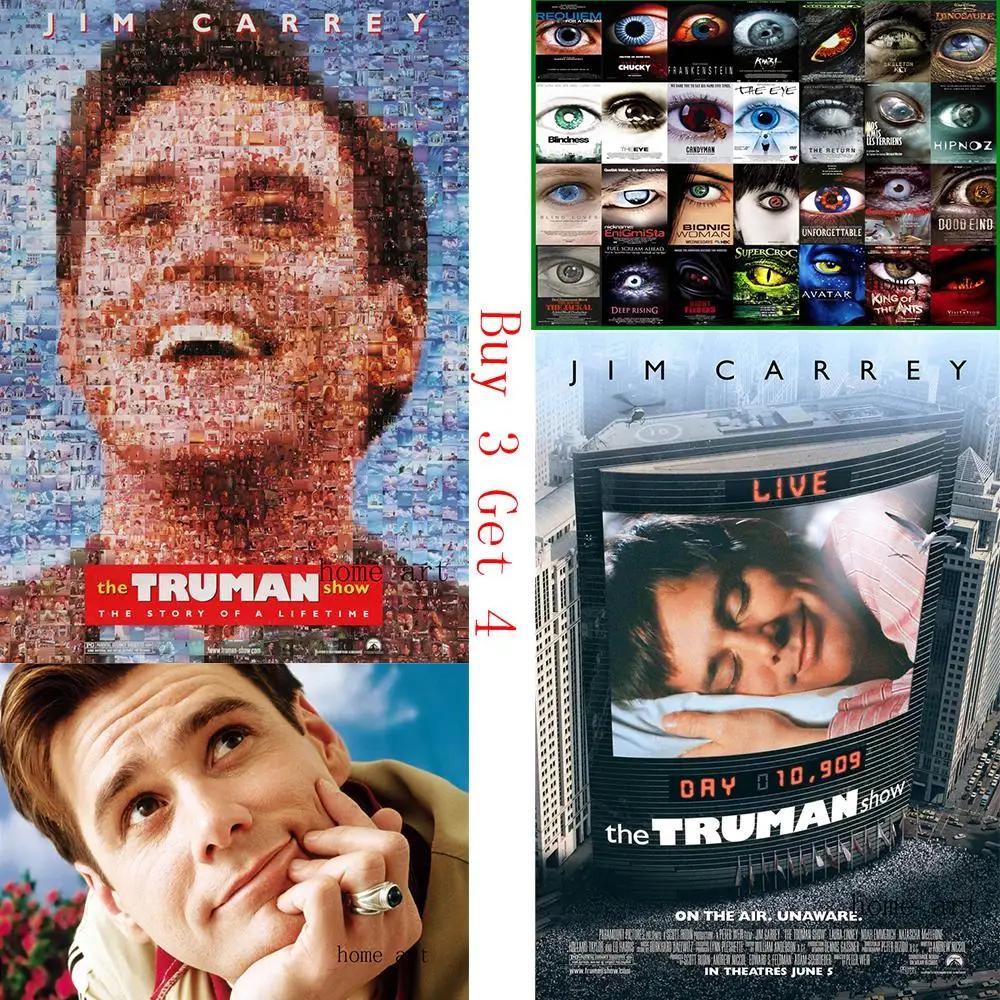Показ Truman плакат четкое изображение наклейки на стену украшение для дома хорошее
