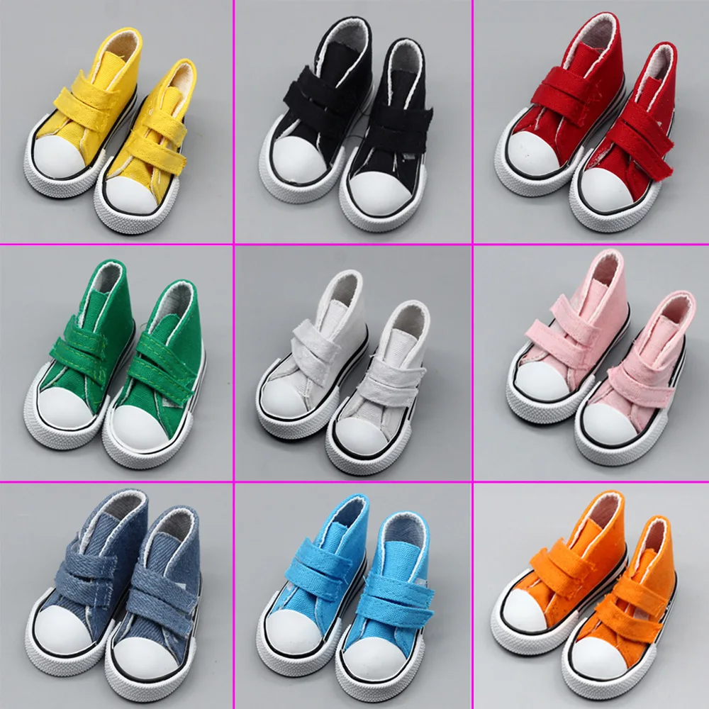 См 5 см кукла обувь джинсовые кроссовки для BJD куклы Модная Джинсовая парусиновая