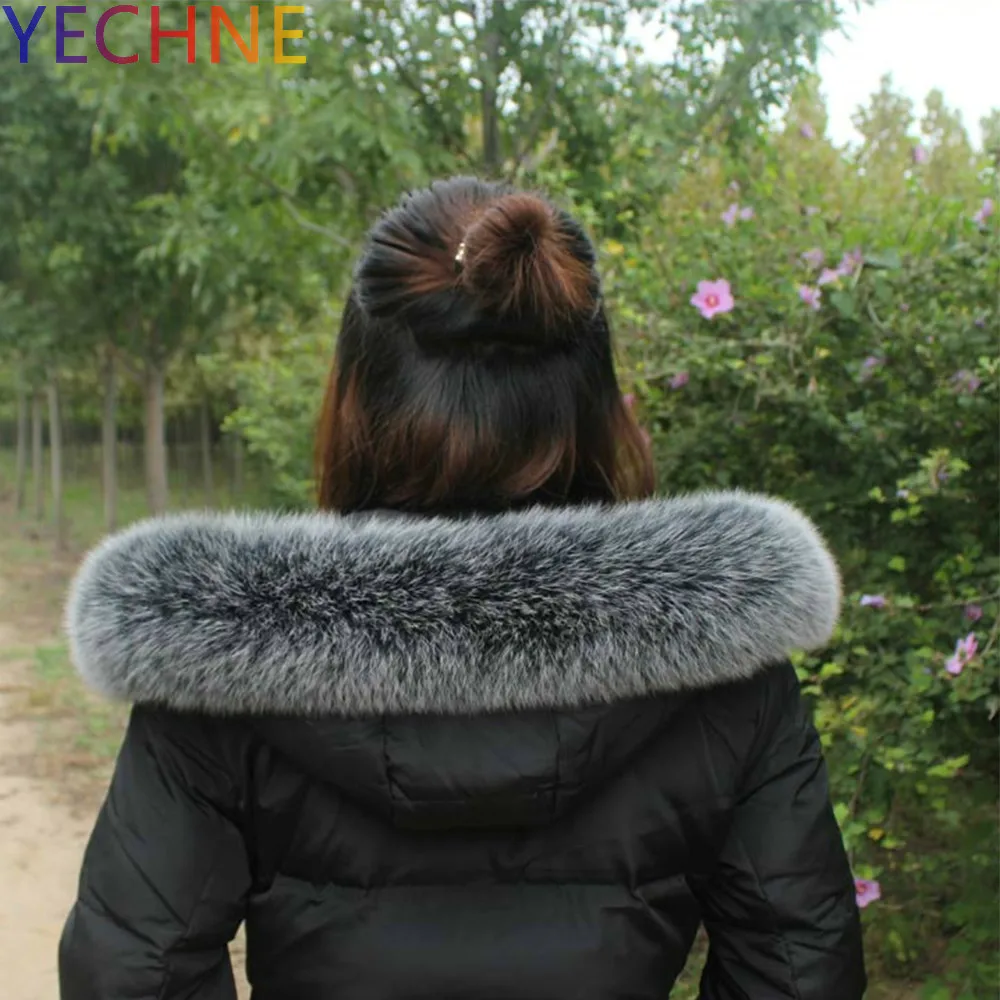 Унисекс женская мужская зимняя модная теплая 100% натуральный Лисий мех подкладка