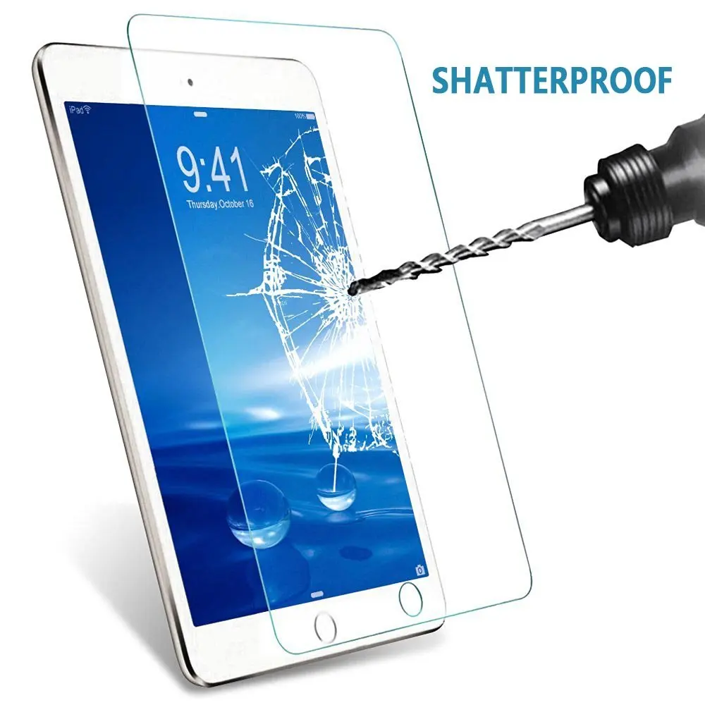 Закаленное стекло для Apple iPad Air 3 2 1 Mini 5 4 2019 Защитная пленка экрана Pro 9 7 10 11 2017 2018