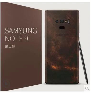 Чехол из натуральной кожи для samsung galaxy note 9. Вставьте ультра-тонкий полностью