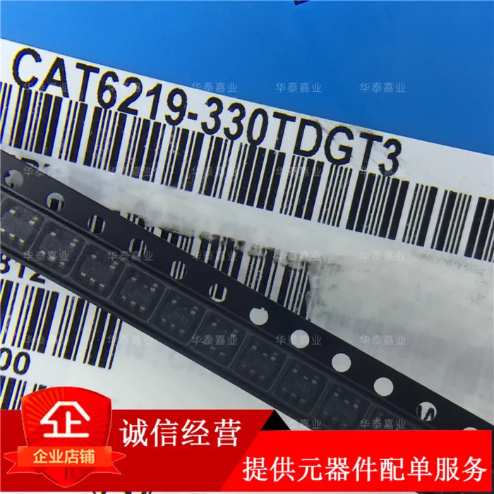 10pcs/lot CAT6219-330TDGT3 CAT6219 RVOC RV0C LDO Regulator SOT-23 new original In Stock | Электронные компоненты и