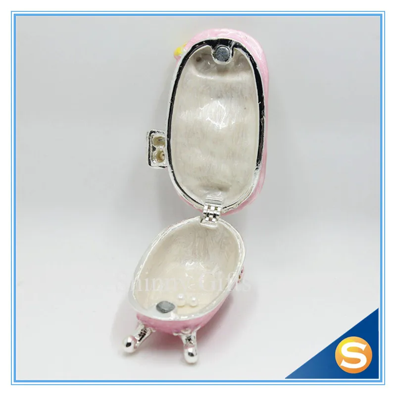

Cute Bathtub Trinket Box Home Decorative Gift Box Jewelry Box Design Small Gift