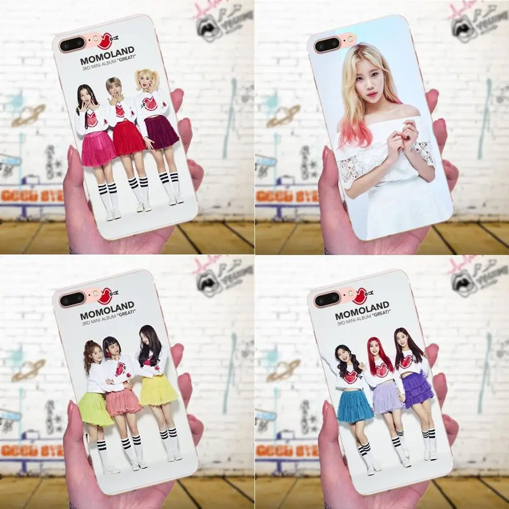 Мягкий чехол для телефона Galaxy J1 J2 J3 J330 J4 J5 J6 J7 J730 J8 2015 2016 2017 2018 mini Pro K-pop Momoland |