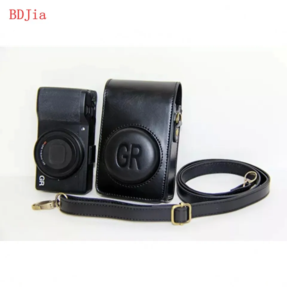 Новинка! Чехол из искусственной кожи с масляной кожей для камеры Ricoh GRIII GRII GR