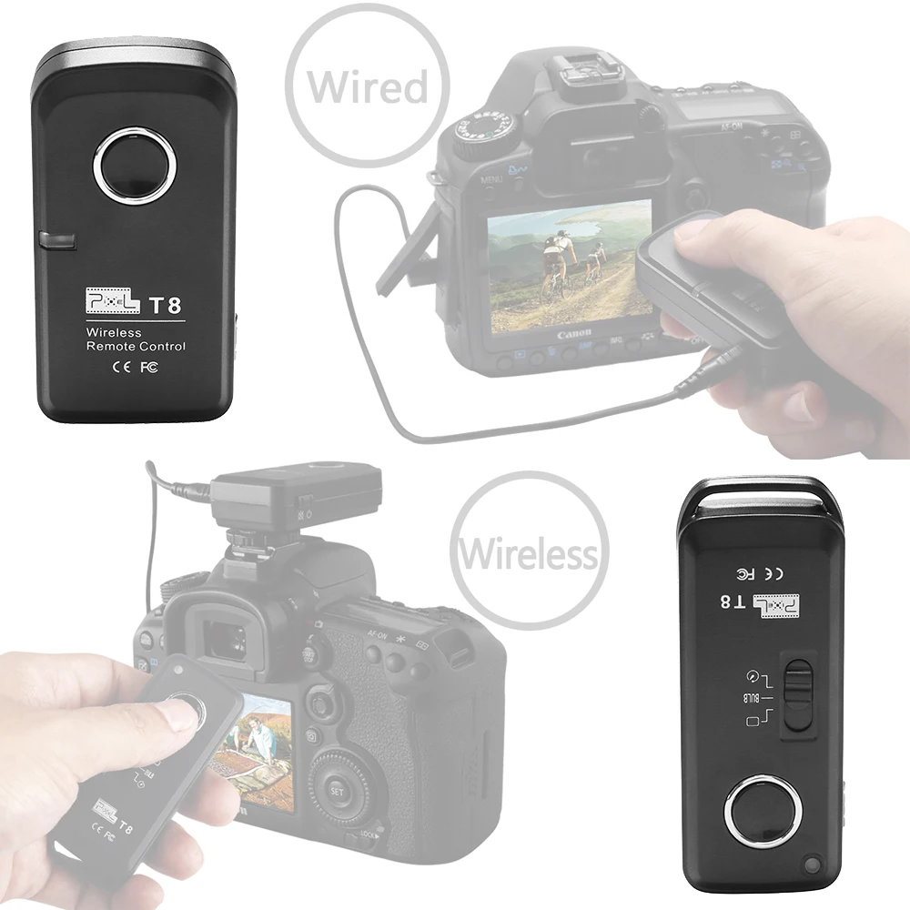 Pixel T8 для Sony A7 A7R A5000 A6000 A58 II A7II NEX 3N Беспроводной Таймер Пульт дистанционного