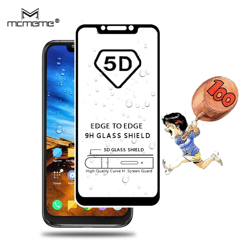 Защита для экрана Xiaomi Pocophone F1 закаленное стекло глобальная версия стеклянная