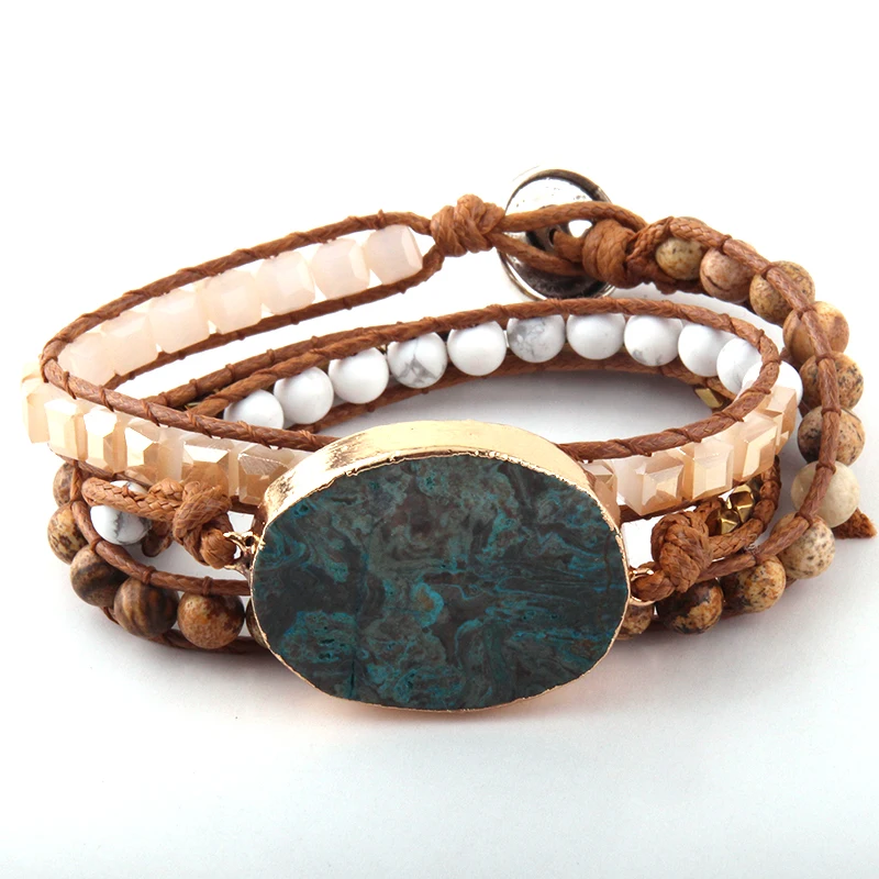 MOODPC модные красивые смешанные природные камни хрустальный камень