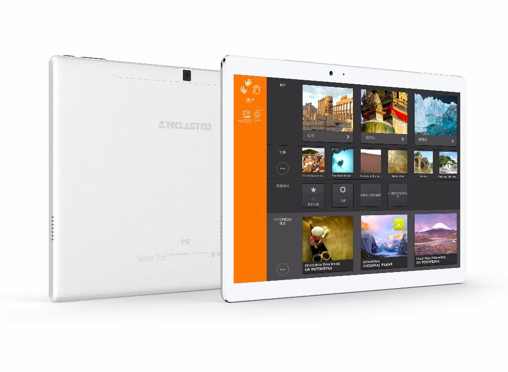 10,1 дюймовый планшетный ПК 4 ГБ ОЗУ 64 Гб ПЗУ Teclast T10 MTK8176 шестиядерный экран 2560*1600 Android 7,0 двухдиапазонный WiFi с двумя камерами