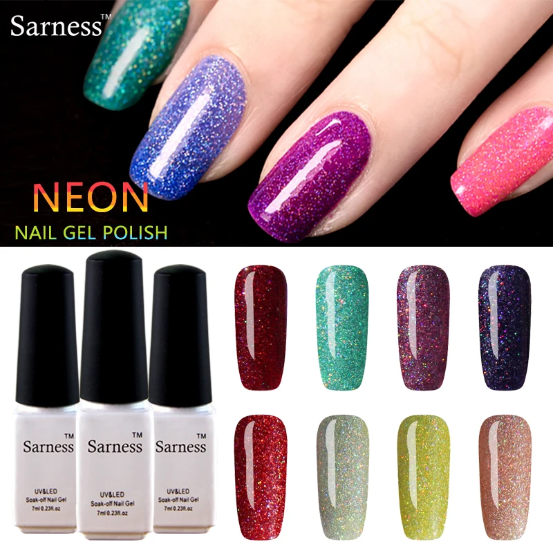 Sarness дешевые uv гель Лаки профессиональные soak off Здоровый Безопасный Гель-лак для