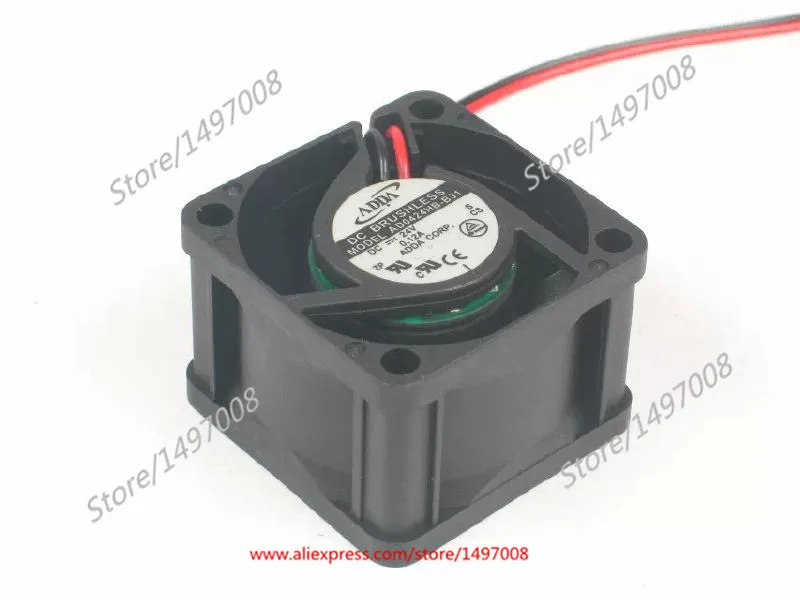 Охлаждающий вентилятор для сервера ADDA AD0412MB-C50 DC 12V 0.08A 40x40x20 мм