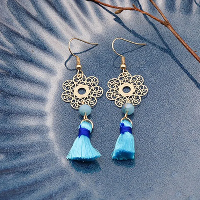 Серьги с бахромой букле D Oreille Femme Aretes De Moda 2019 для женщин Jewelry Pendiente серьги подвески