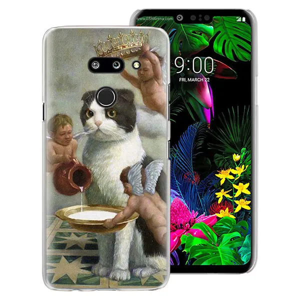 Забавный художественный эстетический чехол для телефона, чехол для LG G7 G8 ThinQ G5 G6 V30 V40 V50 ThinQ Q6 Q7, жесткий чехол-накладка - Цвет: 07