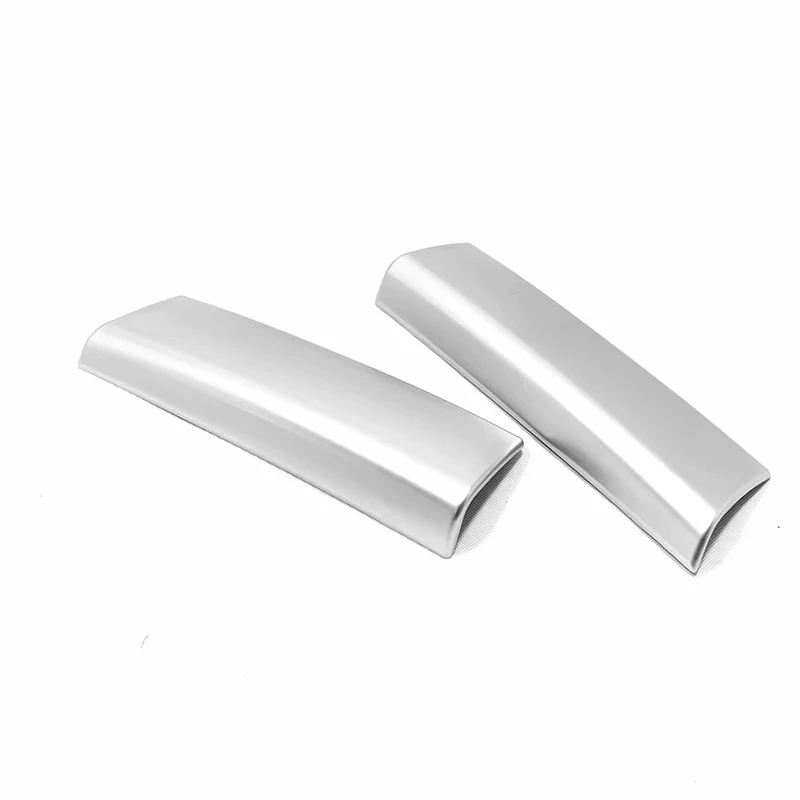 

For Mercedes Benz A Class 2019 ABS Matte front handrail Armrest Storage box Switch Panel Trim Cover car styling Accessories 2pcs