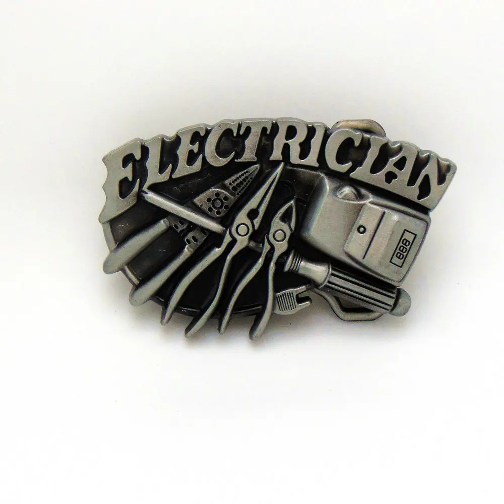 Пряжка для ремня ELECTRICLAN western износостойкая из цинкового сплава 4 0