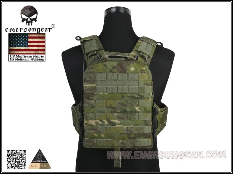 EMERSON CP стиль адаптивный жилет Тяжелая версия Airsoft Боевой AVS Мультикам тропический
