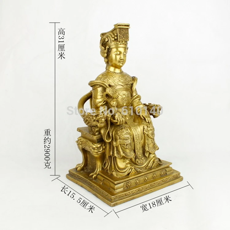 Мацзу медь бронзовые украшения как таунхаус злых духов безопасности и мира|bronze