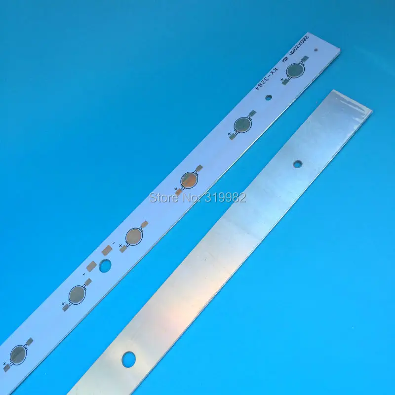 5 шт. белый светодиод высокой мощности PCB панель лампы алюминиевый радиатор 8 Вт
